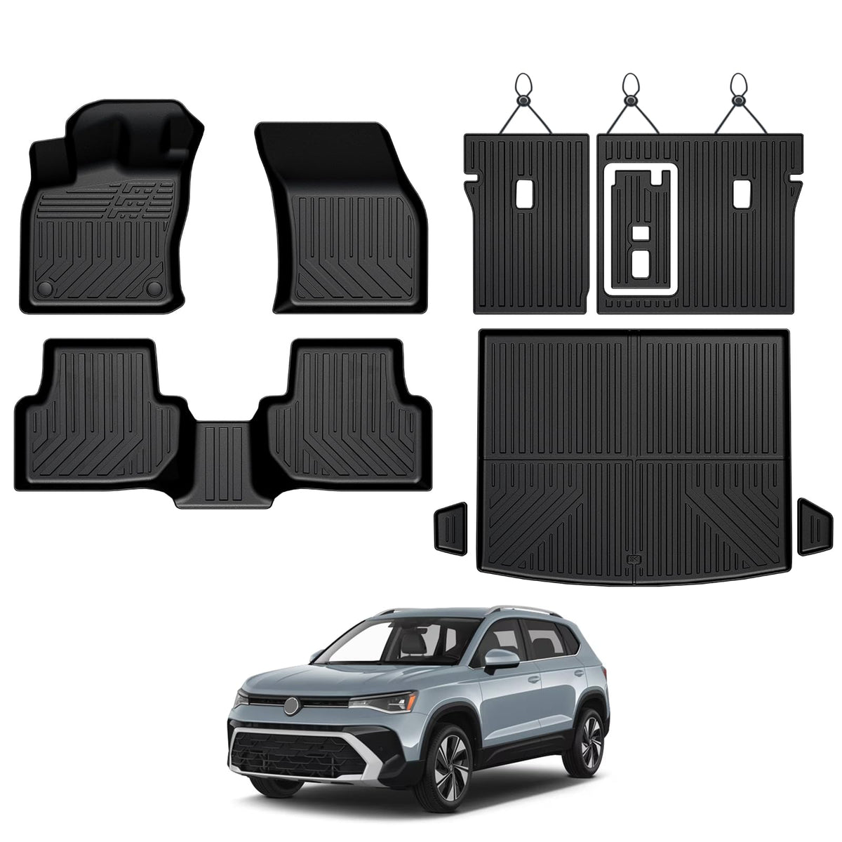 Floor Mats for 2016-2027 Dodge Durango 6-Seats Accessories