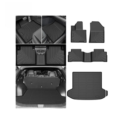 Cartist Floor Mats Fit for Honda HR-V HRV 2023 2024 2025 2026 (Include Hybrid) All Weather Floor Liners Front & 2nd Row Floor Mat for HRV Heavy Duty