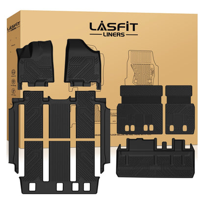 LASFIT Floor Mats for Toyota 4Runner 2013-2024 & for Lexus GX460 2014-2023