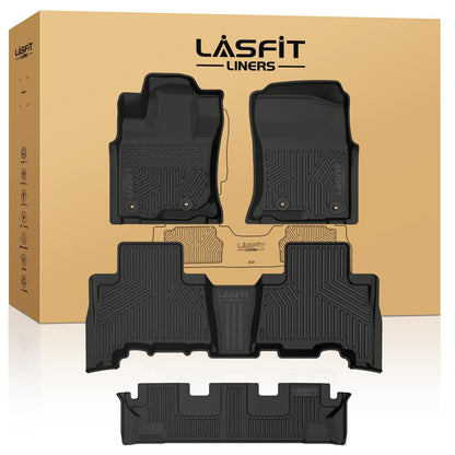 LASFIT Floor Mats for Toyota 4Runner 2013-2024 & for Lexus GX460 2014-2023