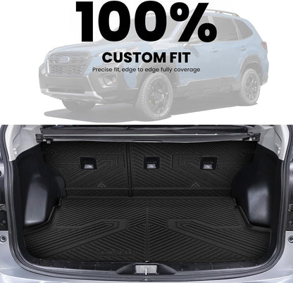 LASFIT Floor Mats & Cargo Mat for Subaru Forester 2019-2024