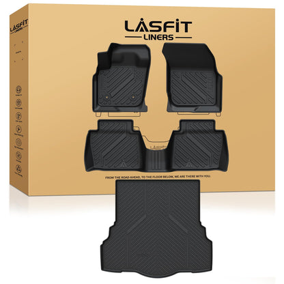 LASFIT Floor Mats for Ford Fusion 2017-2020 SE/S/SEL/Titanium/Hybrid