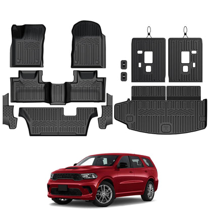 Floor Mats for 2016-2027 Dodge Durango 6-Seats Accessories