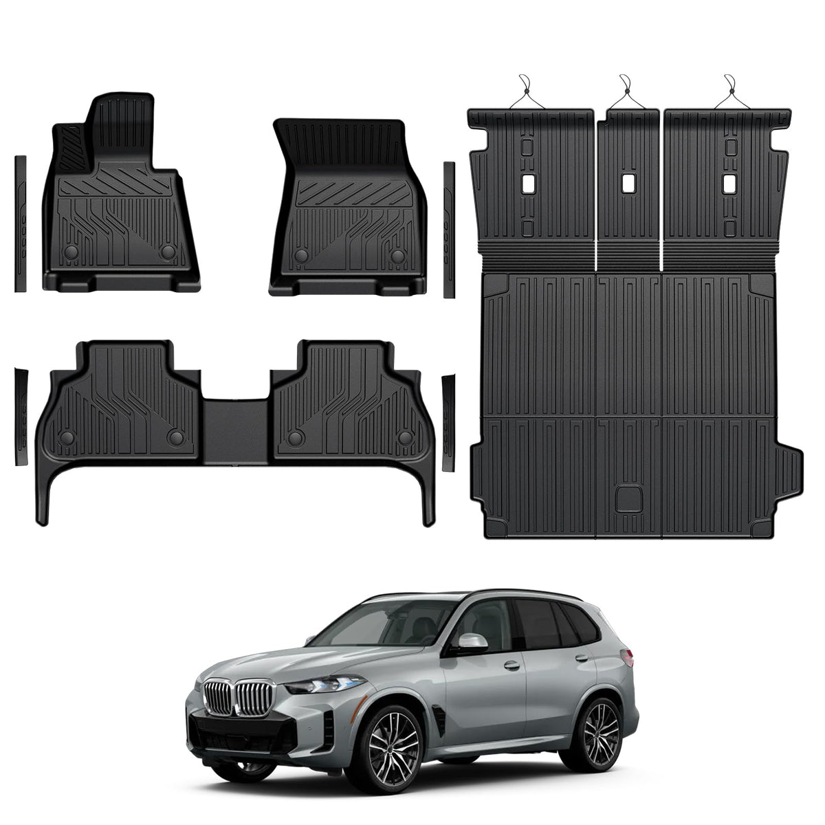 Floor Mats for 2016-2027 Dodge Durango 6-Seats Accessories