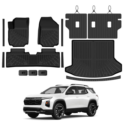 Cartist Floor Mats Fit for Honda HR-V HRV 2023 2024 2025 2026 (Include Hybrid) All Weather Floor Liners Front & 2nd Row Floor Mat for HRV Heavy Duty