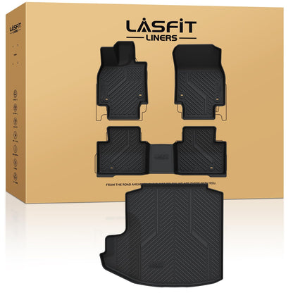 LASFIT Floor Mats for Toyota 4Runner 2013-2024 & for Lexus GX460 2014-2023