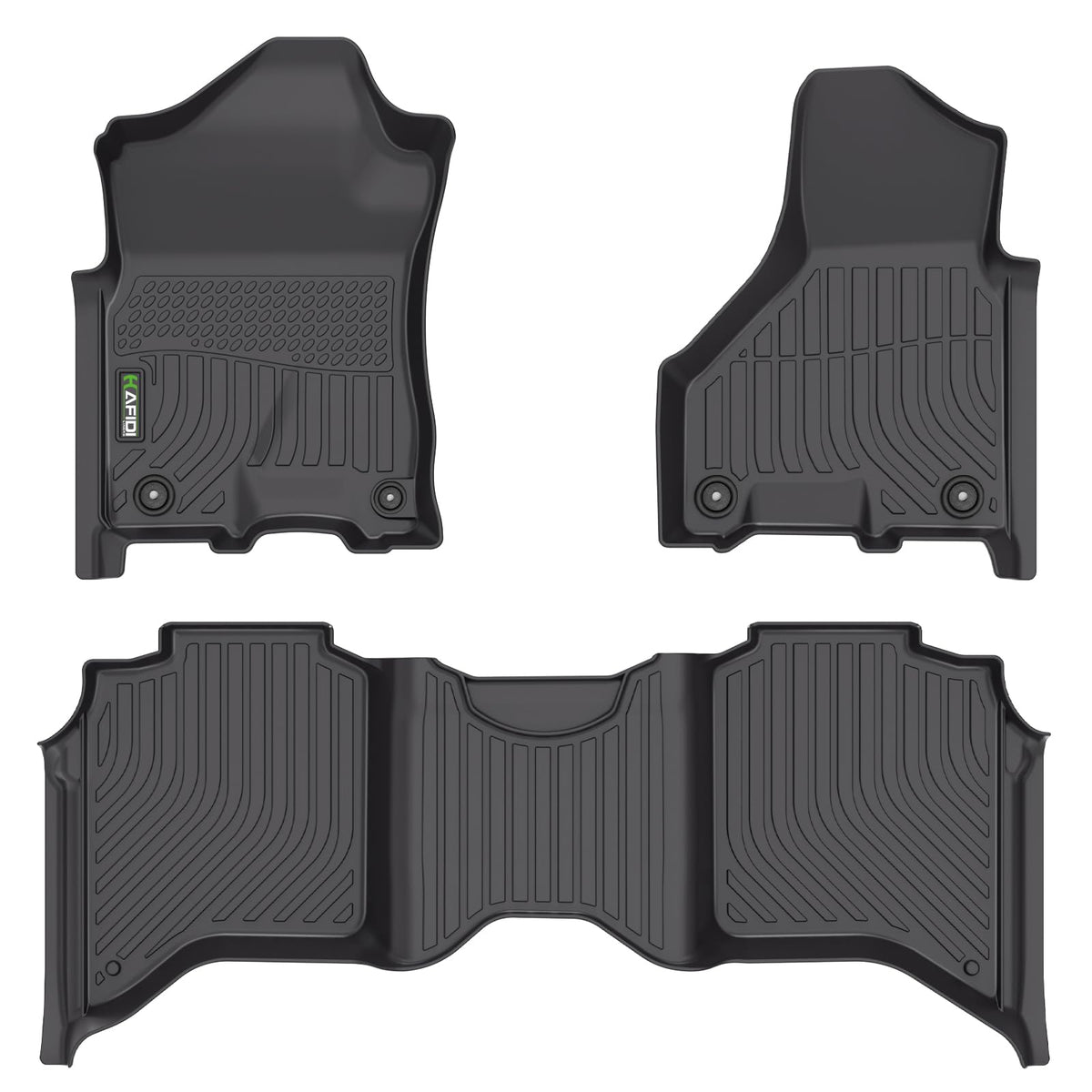 HAFIDI® Floor Mats & Cargo Liner Set Fit for 2023-2027 Kia NIRO & NIRO Hybrid (Not for NIRO EV &NIRO PHEV) All Weather Protection TPE Anti-Slip Floor Liners Custom Accessories -Black