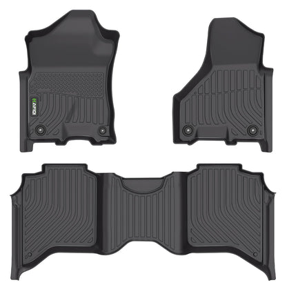 HAFIDI® Floor Mats & Cargo Liner Set Fit for 2023-2027 Kia NIRO & NIRO Hybrid (Not for NIRO EV &NIRO PHEV) All Weather Protection TPE Anti-Slip Floor Liners Custom Accessories -Black