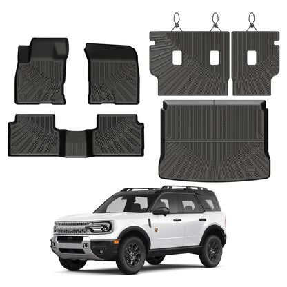 Cartist Floor Mats Fit for Honda HR-V HRV 2023 2024 2025 2026 (Include Hybrid) All Weather Floor Liners Front & 2nd Row Floor Mat for HRV Heavy Duty