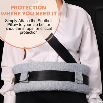Seat Belt Pillow Post Surgery for Mastectomy and Heart Surgery