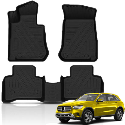 KUST Custom Fit Floor Mats for 2019-2025 2026 Nissan Altima Accessories All Weather Floor Mat Carpet Liners Front Rear 2 Row Seat Black Liner TPE