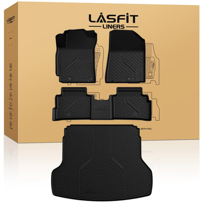 LASFIT Floor Mats for KIA EV9 6-Seat 2026 2025 2024