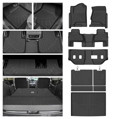 Cartist Floor Mats Fit for Honda HR-V HRV 2023 2024 2025 2026 (Include Hybrid) All Weather Floor Liners Front & 2nd Row Floor Mat for HRV Heavy Duty