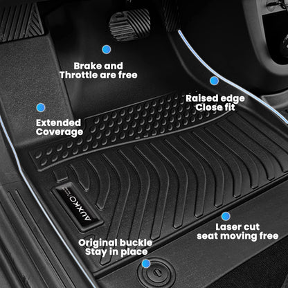 AUXKO All Weather Floor Mats for Honda Accord Sedan 2013-2017