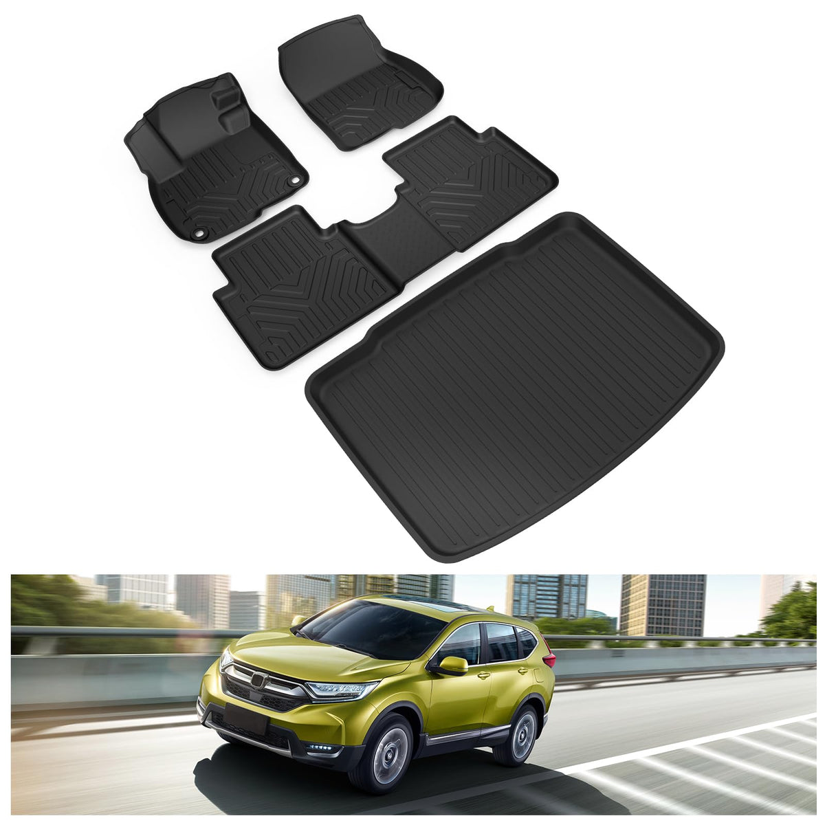 Kiwi Master Floor Mats for 2021-2026 Nissan Rogue (Not Sport)