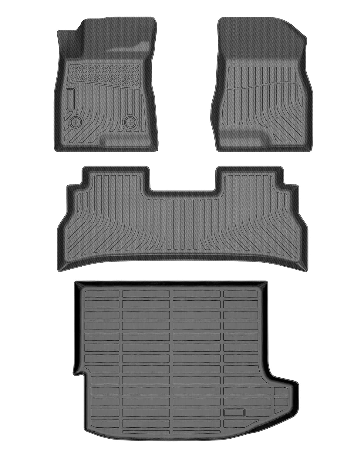 Cartist Floor Mats Fit for Honda HR-V HRV 2023 2024 2025 2026 (Include Hybrid) All Weather Floor Liners Front & 2nd Row Floor Mat for HRV Heavy Duty