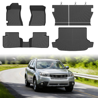 Cartist Floor Mats Fit for Honda HR-V HRV 2023 2024 2025 2026 (Include Hybrid) All Weather Floor Liners Front & 2nd Row Floor Mat for HRV Heavy Duty