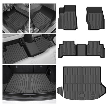 Cartist Floor Mats Fit for Honda HR-V HRV 2023 2024 2025 2026 (Include Hybrid) All Weather Floor Liners Front & 2nd Row Floor Mat for HRV Heavy Duty