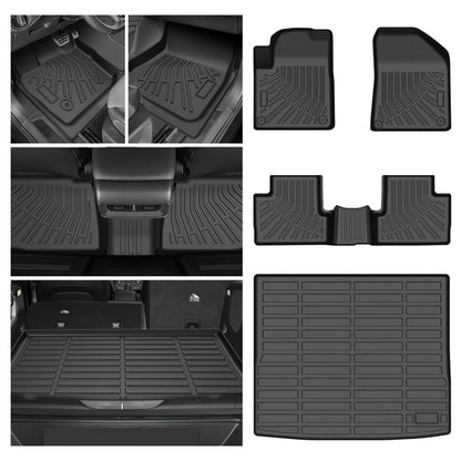 Cartist Floor Mats Fit for Honda HR-V HRV 2023 2024 2025 2026 (Include Hybrid) All Weather Floor Liners Front & 2nd Row Floor Mat for HRV Heavy Duty