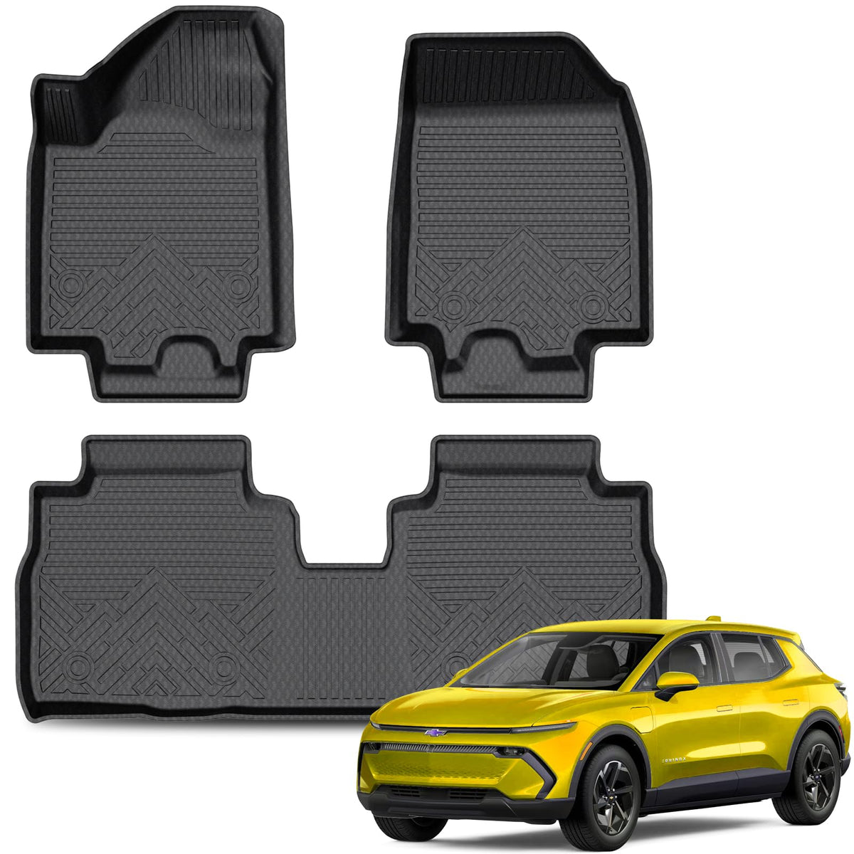 KUST Custom Fit Floor Mats for 2019-2025 2026 Nissan Altima Accessories All Weather Floor Mat Carpet Liners Front Rear 2 Row Seat Black Liner TPE