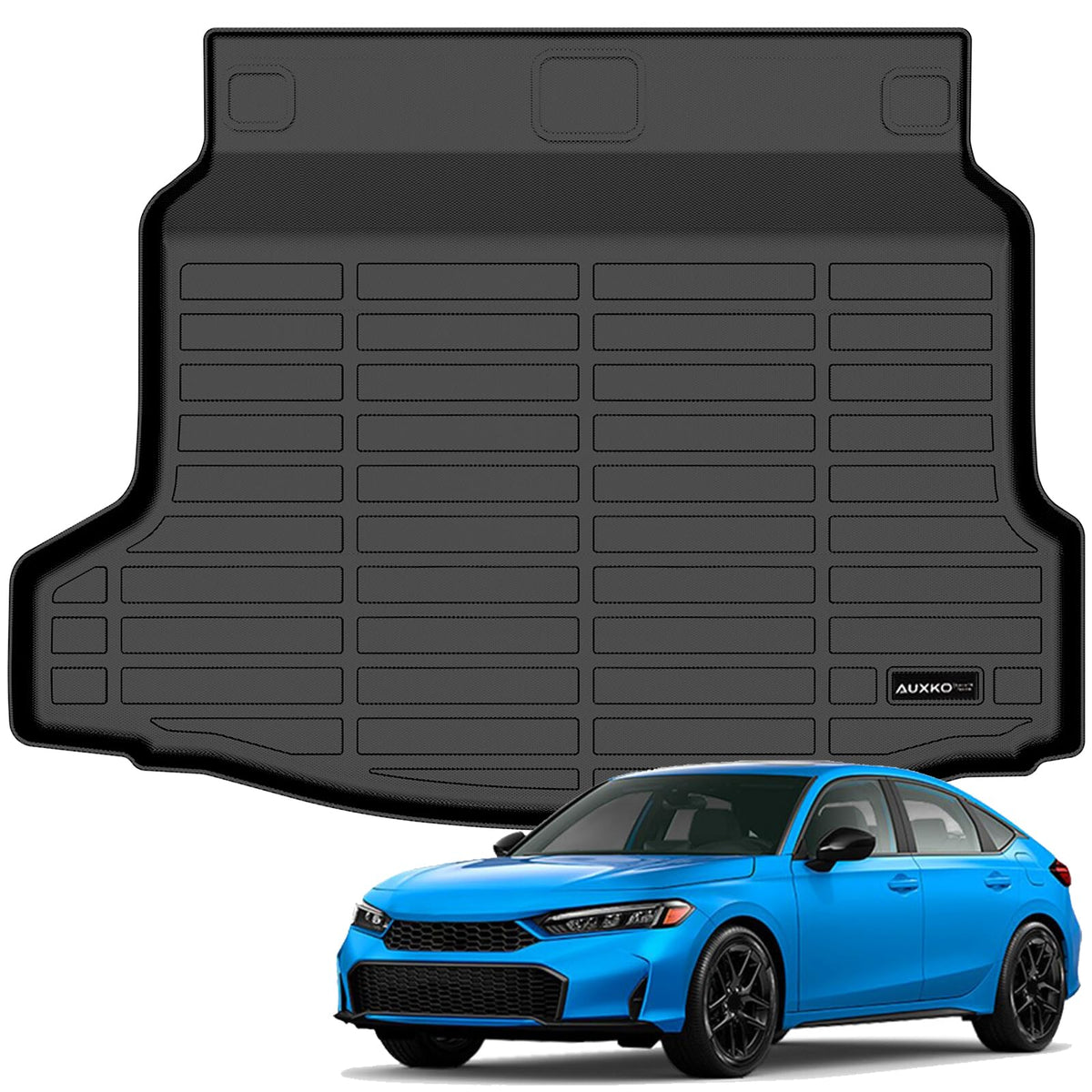 AUXKO All Weather Floor Mats for Honda Accord Sedan 2013-2017