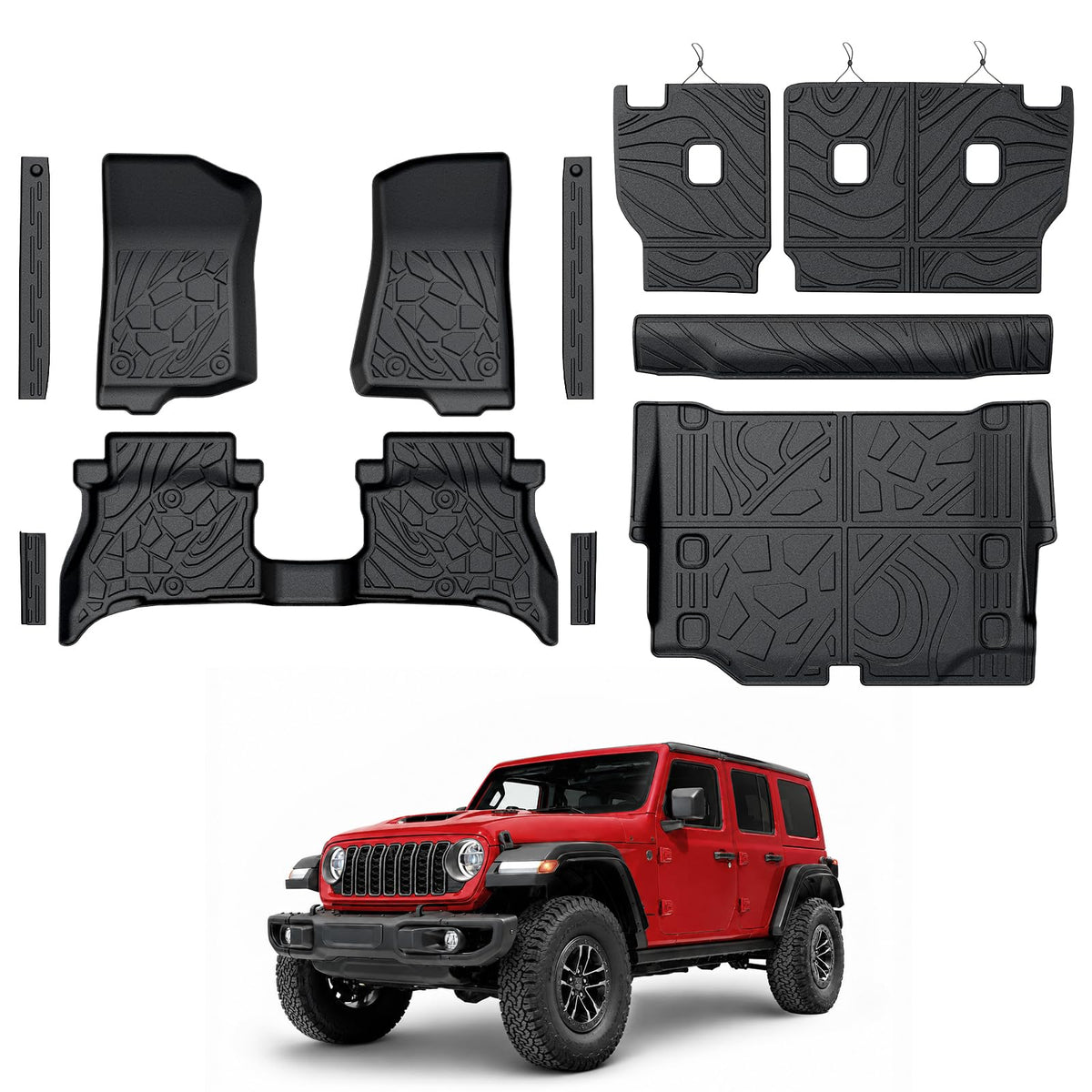 Floor Mats for 2017-2026 Jeep Compass Accessories