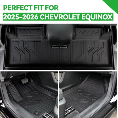 Floor Mats for 2027 2026 2025 Chevy Equinox (Only Gas) & GMC Terrain
