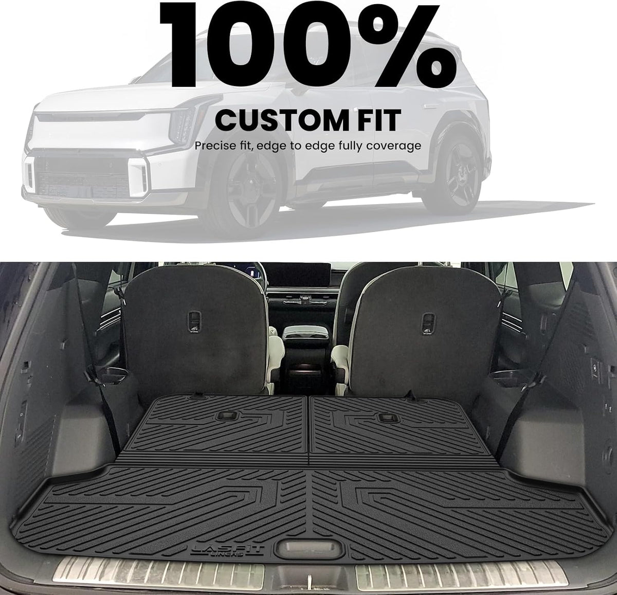 LASFIT Floor Mats for KIA EV9 6-Seat 2026 2025 2024
