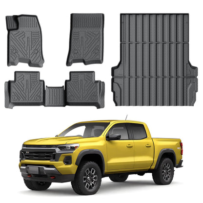KUST Custom Fit Floor Mats for 2019-2025 2026 Nissan Altima Accessories All Weather Floor Mat Carpet Liners Front Rear 2 Row Seat Black Liner TPE