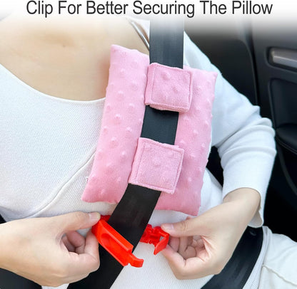 Port Pillows Chemo Port Pillow for Seatbelt Chest Protector Chemo Patients Pacemaker Heart Surgery Recovery Support Cushion Gifts Women Minky Dot Coral