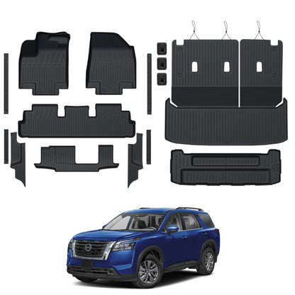 Floor Mats for 2020-2025 Nissan Versa Accessories