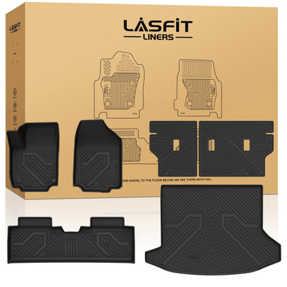 LASFIT Floor Mats for Chevy Equinox/GMC Terrain 2026 2025 2027(Gas Only)