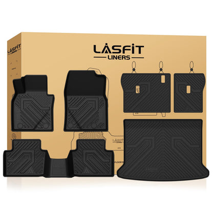 LASFIT Floor Mats for KIA EV9 6-Seat 2026 2025 2024