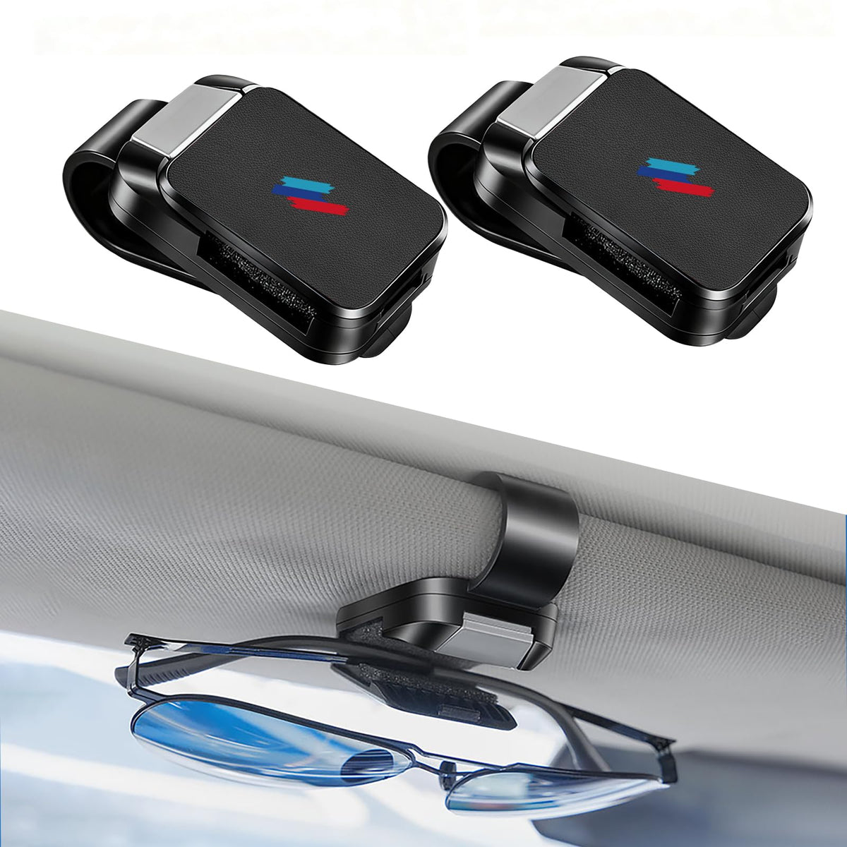 1 Pack Car Sunglass Holder Fits for BMW X3 X5 X7 X1 iX X6 X2 X4