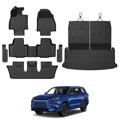 Floor Mats for 2016-2027 Dodge Durango 6-Seats Accessories