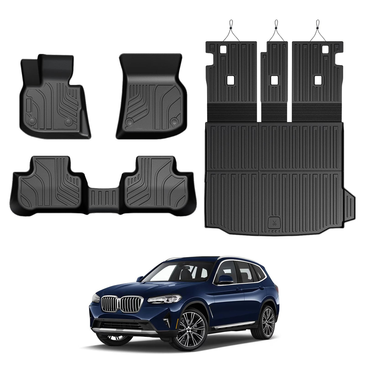 Floor Mats for 2016-2027 Dodge Durango 6-Seats Accessories