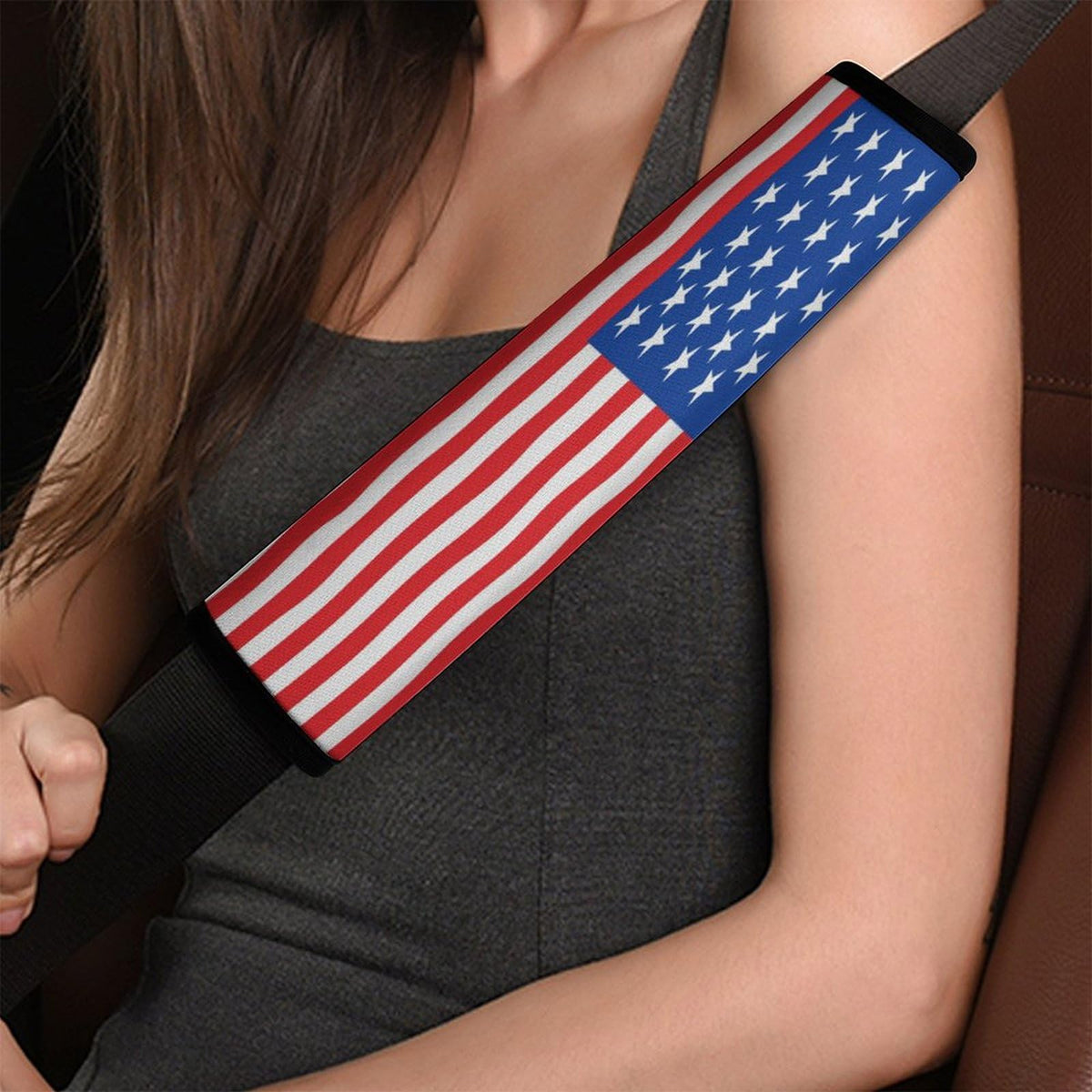 Evil Eye Angry Car Seat Neck Cover Seatbelt Shoulder Strap Pad Car Accessories Shoulder Protector for Car Seat Belt Harness Covers 2 Pack
