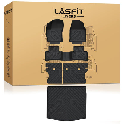 LASFIT Floor Mats for Toyota 4Runner 2013-2024 & for Lexus GX460 2014-2023