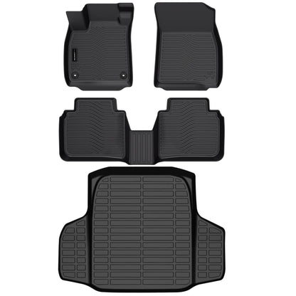 AUXKO All Weather Floor Mats for Honda Accord Sedan 2013-2017