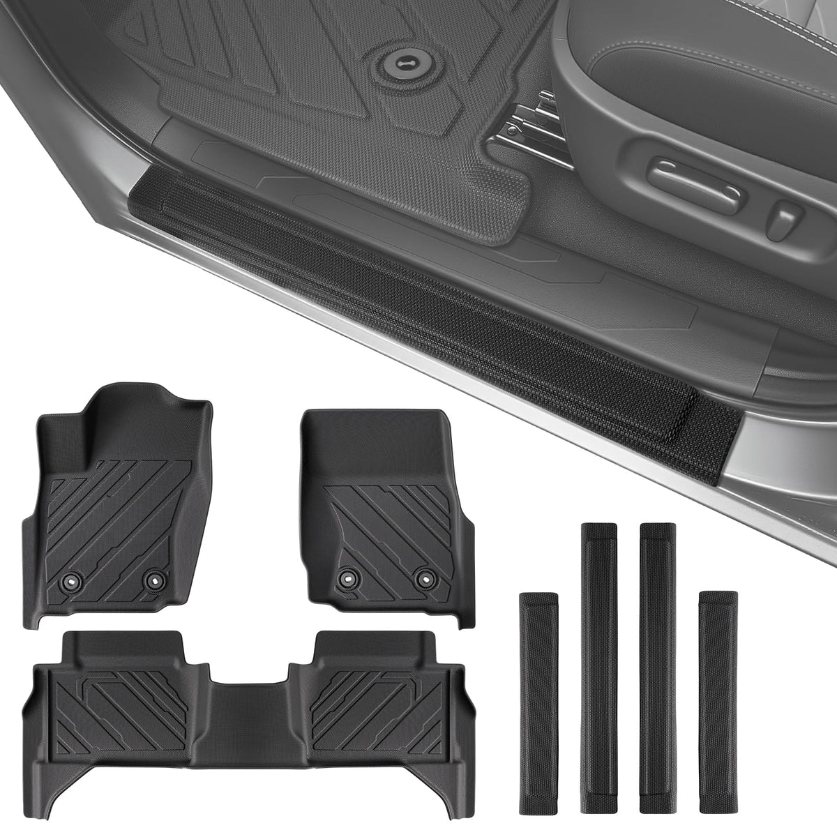 TAPTES Floor Mats for Chrysler Town & Country/Dodge Grand Caravan