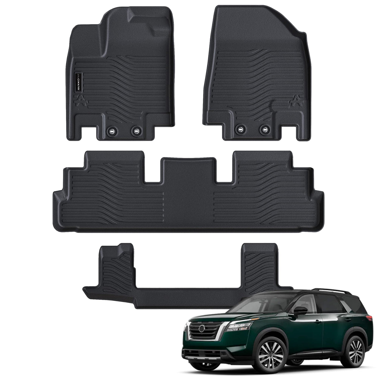 AUXKO All Weather Floor Mats Cargo Mat for 2026 Nissan Sentra