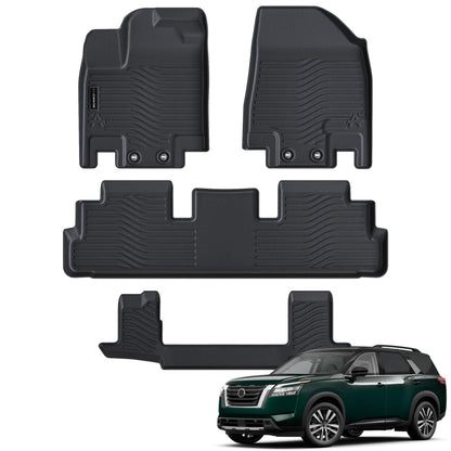 AUXKO All Weather Floor Mats Cargo Mat for 2026 Nissan Sentra