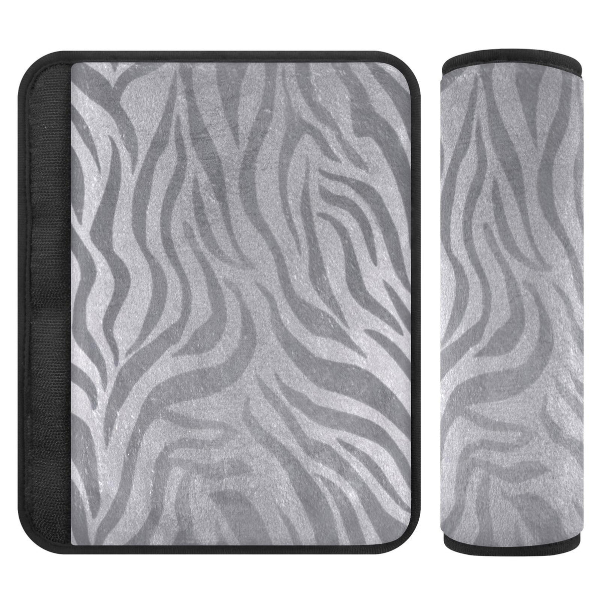 2 Pack Sparkly Silver Stars Seatbelt Covers Seat Belt Cover Pad for Adults Boys Girls Car Seat Strap Covers Pads Cushion Universal Shoulder Strap Pad Protector for Backpack Camera Bag 10x7.7Inch