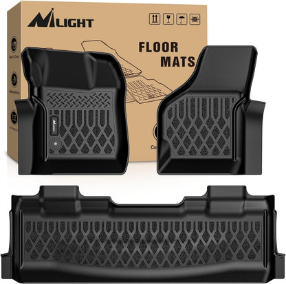 Nilight TPE Floor Mats for Ford F250 F350 F450 Super Duty Crew Cab