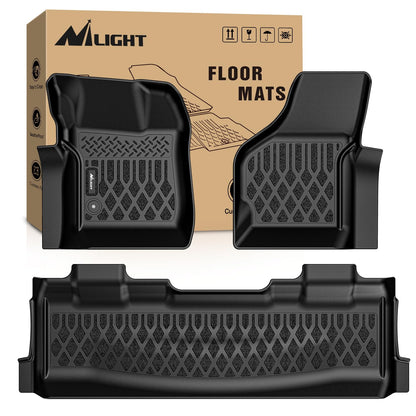 Nilight TPE Floor Mats for Ford F250 F350 F450 Super Duty Crew Cab