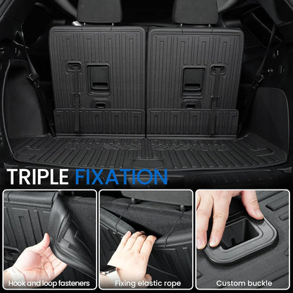 Floor Mats for Dodge Durango 2016-2026 7 Seats w/Bench Seats