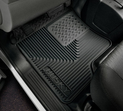 Husky Liners - Heavy Duty Front Floor Mats | 1988-1999 Chevrolet C1500/K1500, 1988-2000 Chevrolet C2500/K2500, Black | 51011