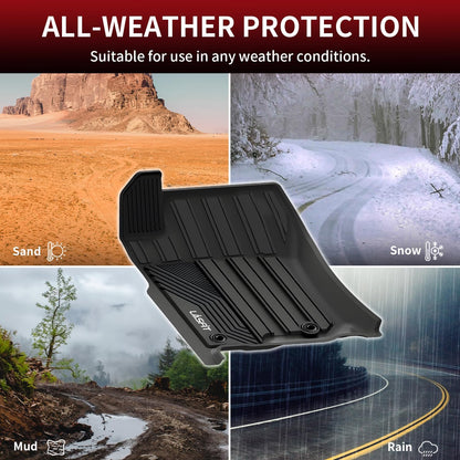 LASFIT Floor Mats for Toyota 4Runner 2013-2024 & for Lexus GX460 2014-2023