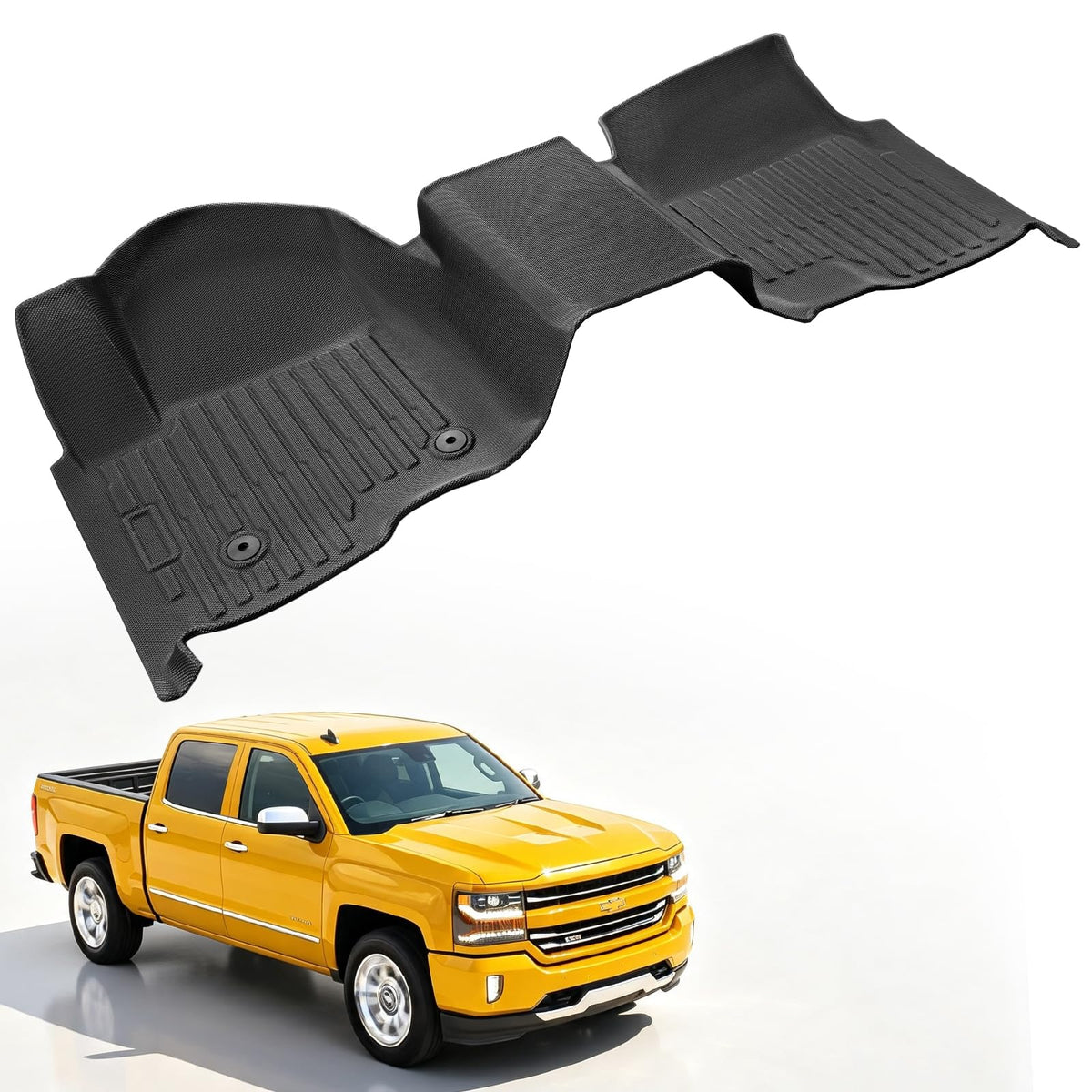 Car Floor Mats for Chevy Equinox for GMC Terrain 2018-2024