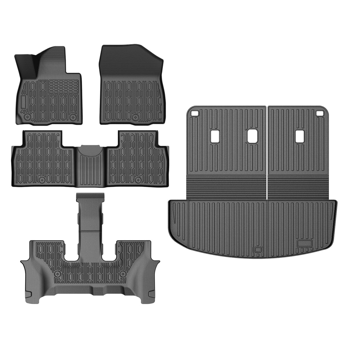 Cartist Floor Mats Fit for Honda HR-V HRV 2023 2024 2025 2026 (Include Hybrid) All Weather Floor Liners Front & 2nd Row Floor Mat for HRV Heavy Duty